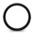 Chisel Titanium Polished Black IP-plated with Imitation Meteorite Inlay 8mm Band TB539-10