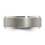 Chisel Titanium Polished Laser-cut Center 8mm Band TB531-8