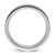 Chisel Titanium Polished with Wood and Imitation Meteorite Inlay 8mm Band TB540-8