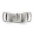 Chisel Titanium Brushed and Polished Grooved 8mm Band TB532-12.5