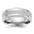 Chisel Titanium Polished with Brushed Center 8mm Band TB544-12