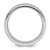 Chisel Titanium Polished with Brushed Center 8mm Band TB544-12
