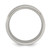 Chisel Titanium Polished with CZ 8mm Band TB549-11.5