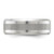 Chisel Titanium Polished with Brushed Center 8mm Band TB544-12.5