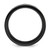 Chisel Titanium Brushed Black IP-plated Heartbeat 8mm Band TB562-12