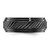 Chisel Black Zirconium Polished Grooved 8mm Band ZCR122-10