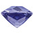 Created Blue Sapphire 8mm Ceylon Cushion Checkerboard CS-0800-CUX-CY