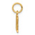 10K BABY SISTER Charm 10C128