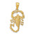 10k Scorpion Charm 10C2383