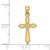 10k Passion Cross Pendant 10C1310
