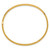 10k 3/16 High Polished Hinged Bangle Bracelet 10HP3/16