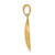 10k Soccer Ball Pendant 10K3584