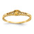 10k Madi K 3mm Citrine Birthstone Baby Ring 10GK134