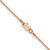 10k Rose Gold .9mm Box Chain 10RSC2-24