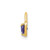10ky June Synthetic Birthstone Heart Charm 10M349