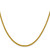 14K 18 inch 2.2mm Semi-Solid Franco with Lobster Clasp Chain BC166-18