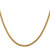 14K 20 inch 3.3mm Diamond-cut Semi Solid with Lobster Clasp Chain BC132-20