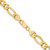 14K 20 inch 8.5mm Semi-Solid Figaro with Lobster Clasp Chain BC190-20