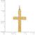 14k Nugget Style Cross Pendant C1920
