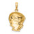 14k Boy Head Charm C2816