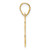 14k Polished Number 83 Pendant APN83