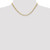 14K 16 inch 4.2mm Semi-Solid Figaro with Lobster Clasp Chain BC94-16