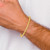 14K 7 inch 3.25mm Byzantine with Lobster Clasp Bracelet BIZ090-7