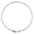 14k White Gold Diamond Moon and Star Flexible Cuff Bangle BM3713-025-WA