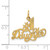 14k #1 DAUGHTER Charm C385