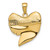 14K Solid Polished 3-D Shark Tooth Pendant C2613