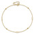 14K Polished Infinity 9in Plus 1in ext Anklet ANK315-9