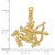 14k Large Sagittarius Zodiac Charm C3175