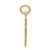 14k Ballet Slipper Charm C420