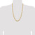14K 26 inch 8.5mm Semi-Solid Figaro with Lobster Clasp Chain BC190-26