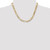 14K 18 inch 7.3mm Semi-Solid Figaro with Lobster Clasp Chain BC97-18