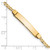 14k Children's Curb Link ID Bracelet BID45-6