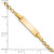 14k Children's Polished ID Bracelet BID94-6