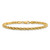 14K 7 inch 3.3mm Diamond-cut Semi Solid with Lobster Clasp Chain BC132-7
