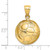 14k 3-D Soccerball Charm C3760