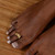 14k Floral Toe Ring C2062