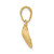 14k Scallop Shell Pendant C3377
