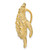 14k Sea Turtle Slide D2857