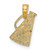 14k Megaphone with Handle Charm C3551