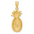 14k Pineapple Charm C138