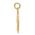 14k Praying Hands Pendant C1305