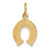 14k Horseshoe Charm C1738