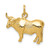 14k Steer Pendant C541