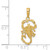 14k Scorpion Charm C3049