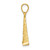 14k Pyramid Charm C1807