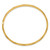14k 3/16 Diamond-cut Fancy Hinged Bangle Bracelet DB98